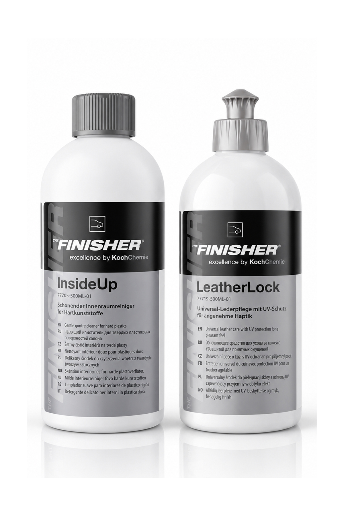Finisher İç mekan Temizliği ve Deri Bakım Seti (İnside Up+LeatherLock) 500ml