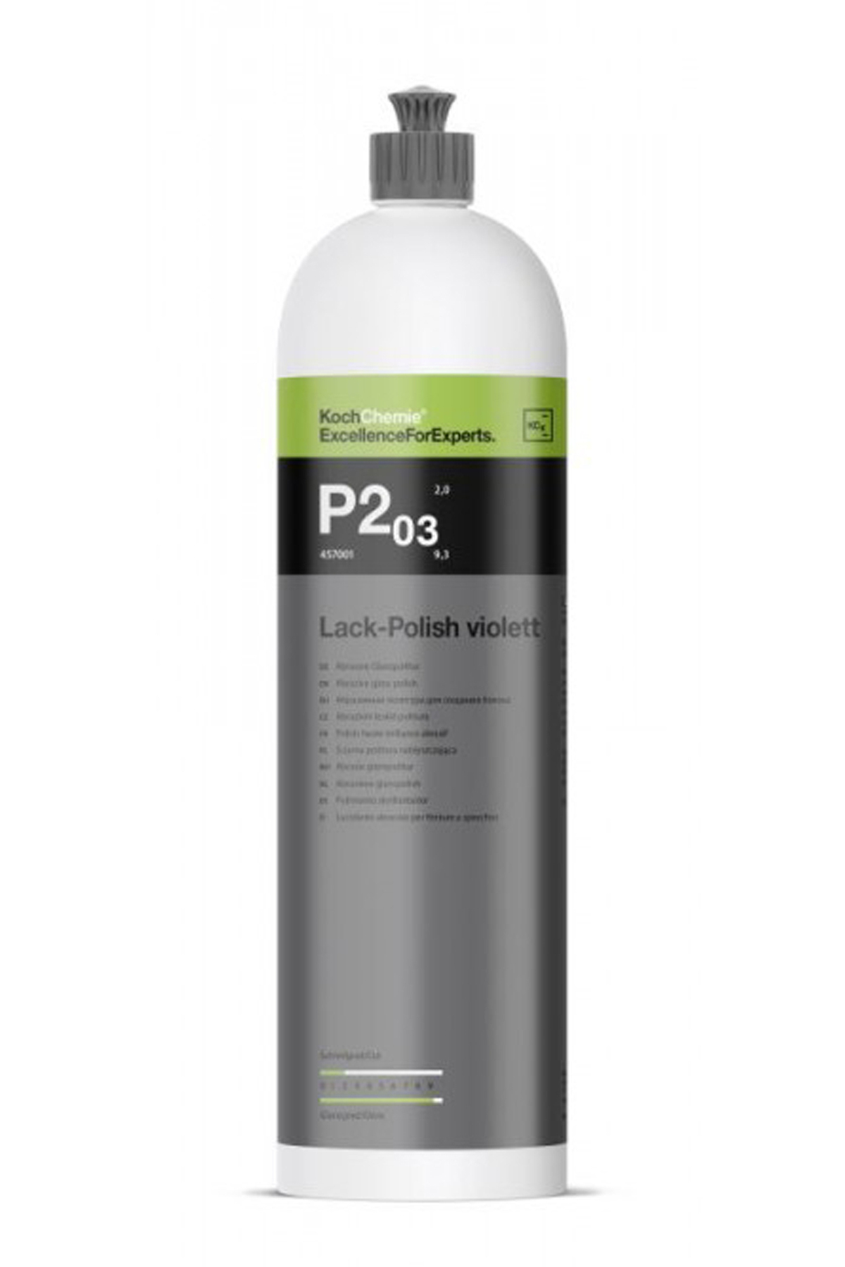 P2.03 Lack-Polish Violet (Mikro Aşındırıcılı Profesyonel Parlatıcı ve Boya Koruma Cilası) 1Lt.