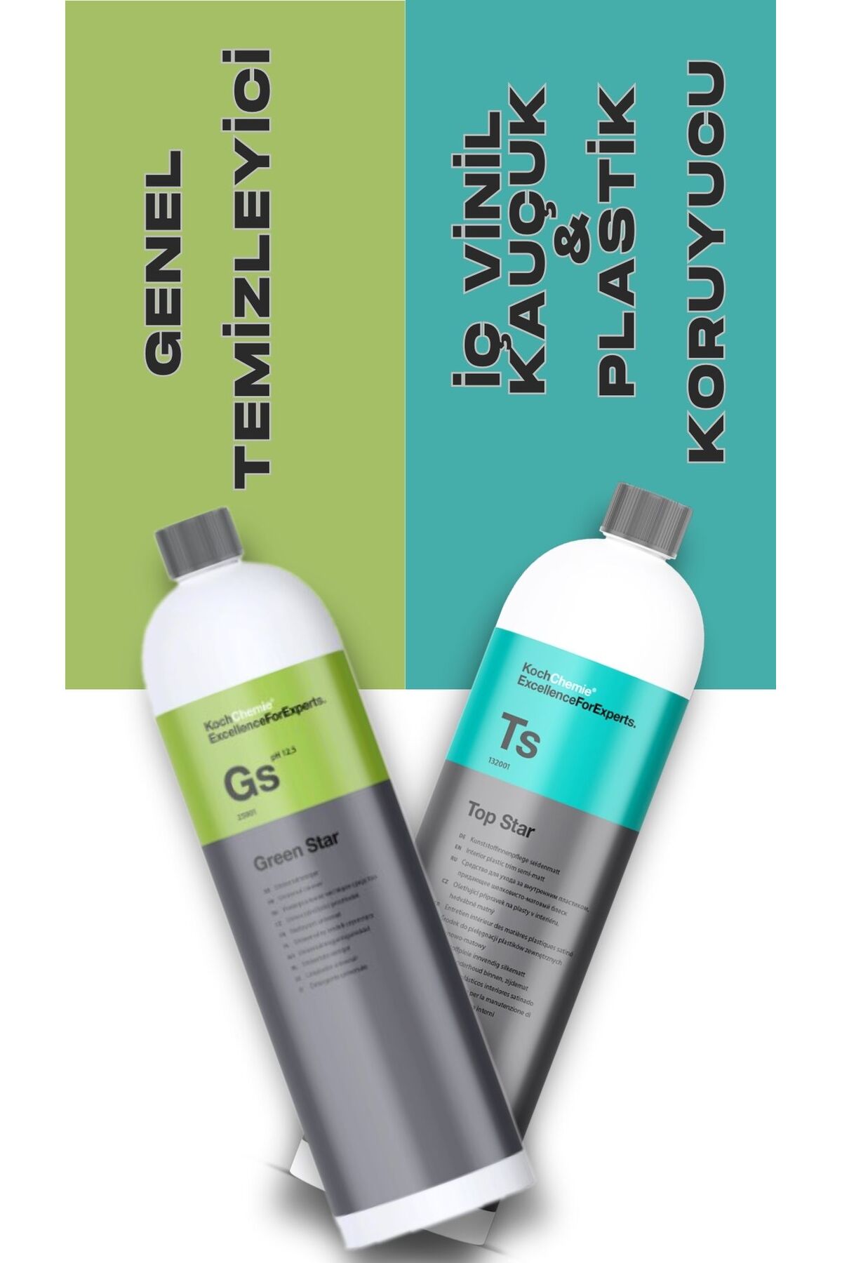 Genel Temizleyici ve Plastik Koruma ve Bakım (GS+TS) 1 litre